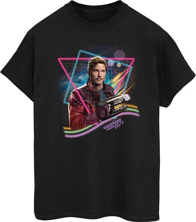 Guardians Of The Galaxy Neon Star Lord TShirt (M)