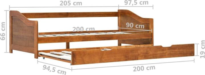 Produktbild VidaXL Mamo (90 x 200 cm)