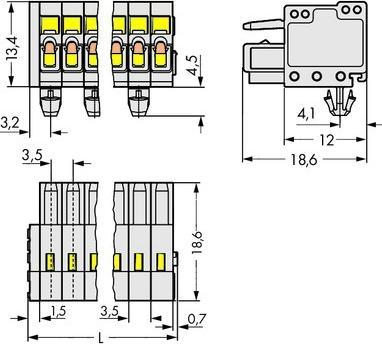 Image du produit Wago 734-105/008-000