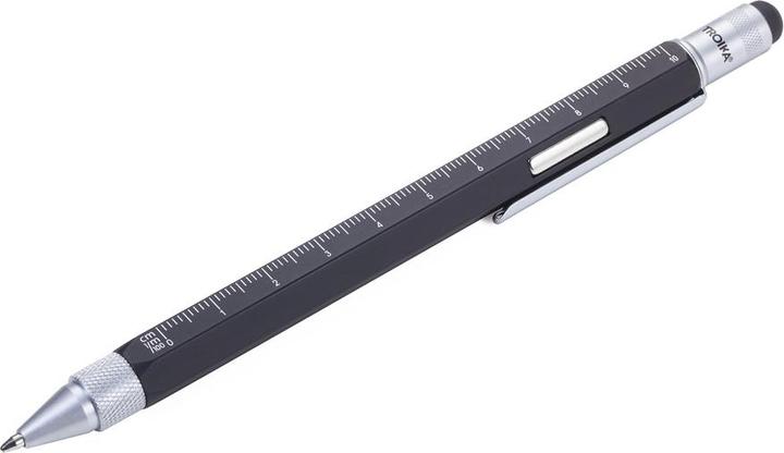 Produktbild Troika CONSTRUCTION MAGNET Multitasking-Kugelschreiber, schwarz (Schwarz)
