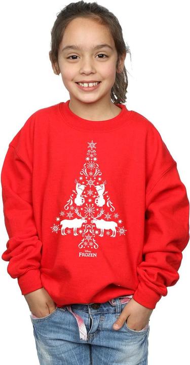 Produktbild Disney Frozen Christmas Tree Sweatshirt Mädchen (116)
