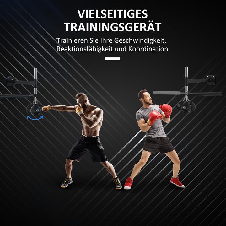 Produktbild Homcom Speedboxen-Trainer mit Reflexstange (79 cm, 6 kg)