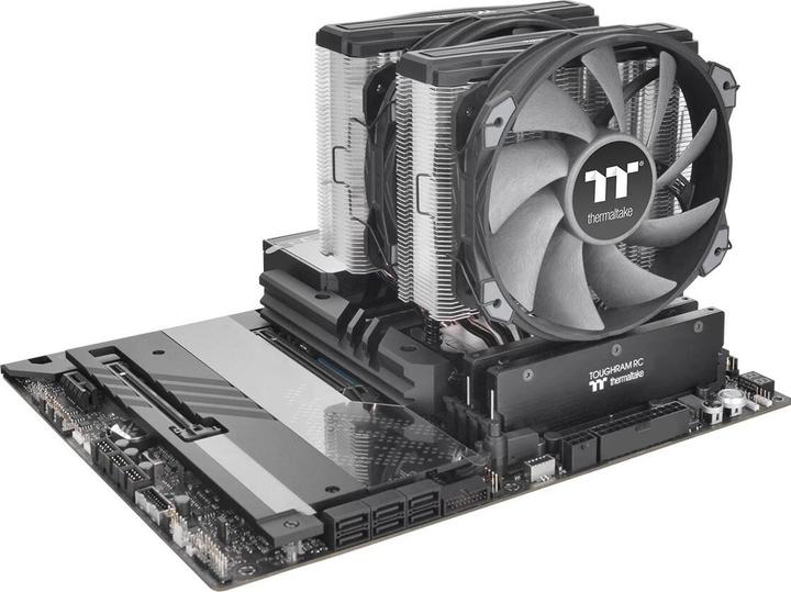 Produktbild Thermaltake TT TOUGHAIR 710 Air Cooler Dual Tower CL-P110-CA14GM-A (165 mm)