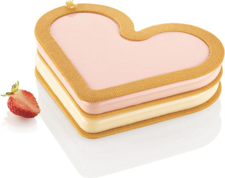 Immagine prodotto Silikomart Kit di stampi da forno e tagliabiscotti "Love Story