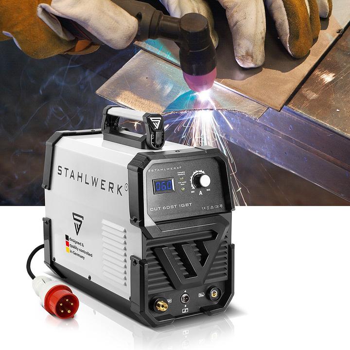 Actual product image Stahlwerk Plasma cutter CUT 60 ST IGBT with 60 ampere up to 24mm cutting capacity
