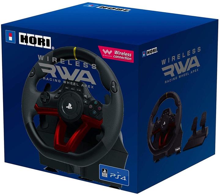 Actual product image HORI Racing Wheel APEX Wireless RWA (PS4, PC)