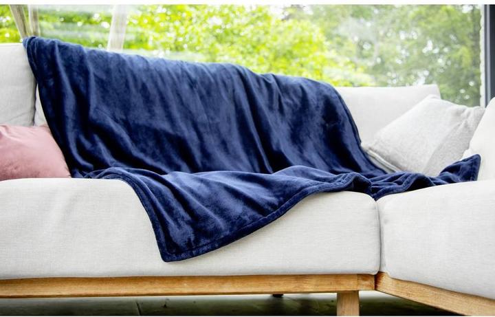 Produktbild Domo Heizdecke DO637ED bu Super Soft (180 x 130 cm)