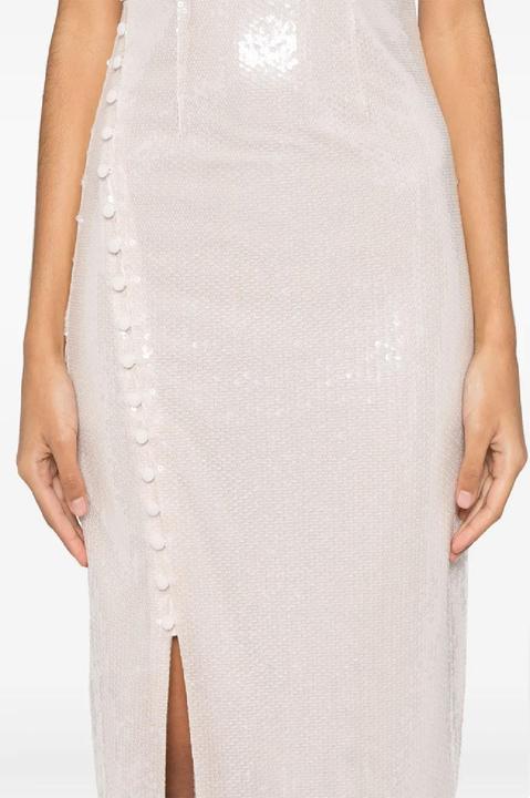 Actual product image Rotate Sequins Buttoned Dress (40)