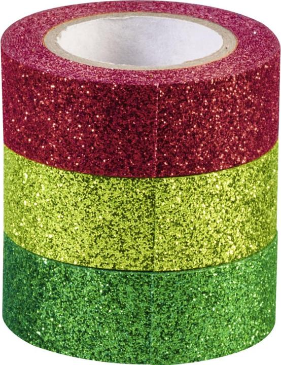 Actual product image Heyda Rubans adhésifs pailletés - Noël