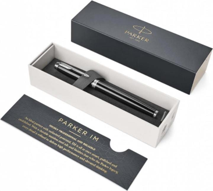 Produktbild Parker Pen IM Black Lacquer C.C. (Schwarz, Silber, 1 x)