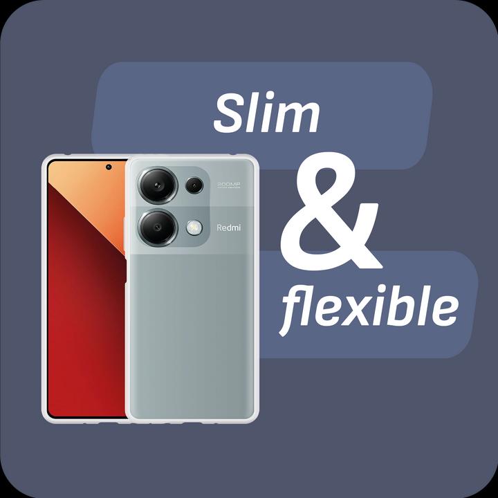 Actual product image Cazy Soft TPU protective cover (Xiaomi Redmi Note 13 Pro 4G)