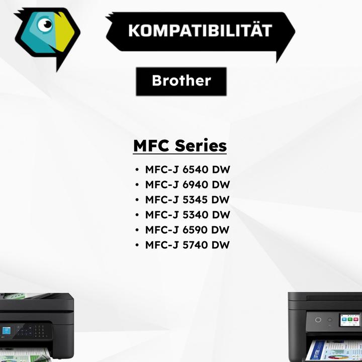 Actual product image Inkadoo Compatible ink for Brother LC-422 (C)