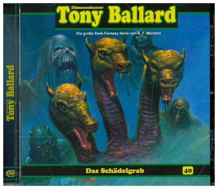 Tony Ballard.40 The Skull Tomb,CD (A. F Morland, German)