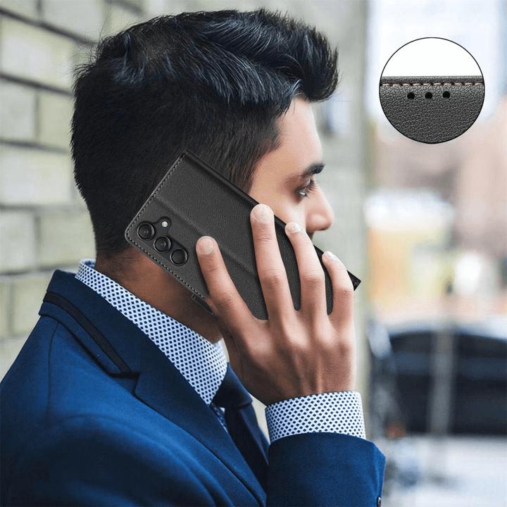 Produktbild Binfen Color Galaxy A16 - BINFEN Leder Etui Hülle mit RFID Blocker (Samsung Galaxy A16 5G)