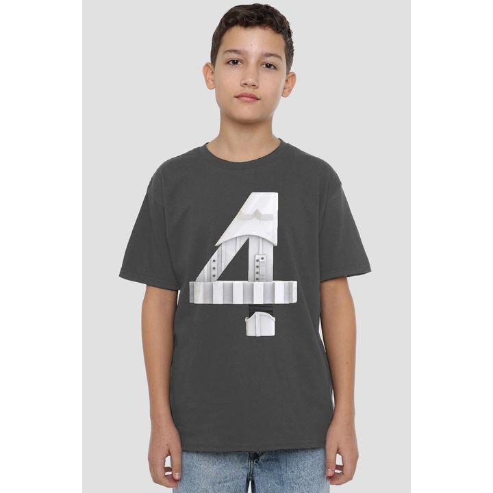 Immagine prodotto Star Wars 4 Maglietta Stormtrooper Bambini (128)