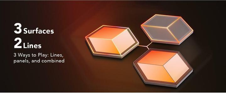 Produktbild Govee Glide Hexa Ultra (130 lm)