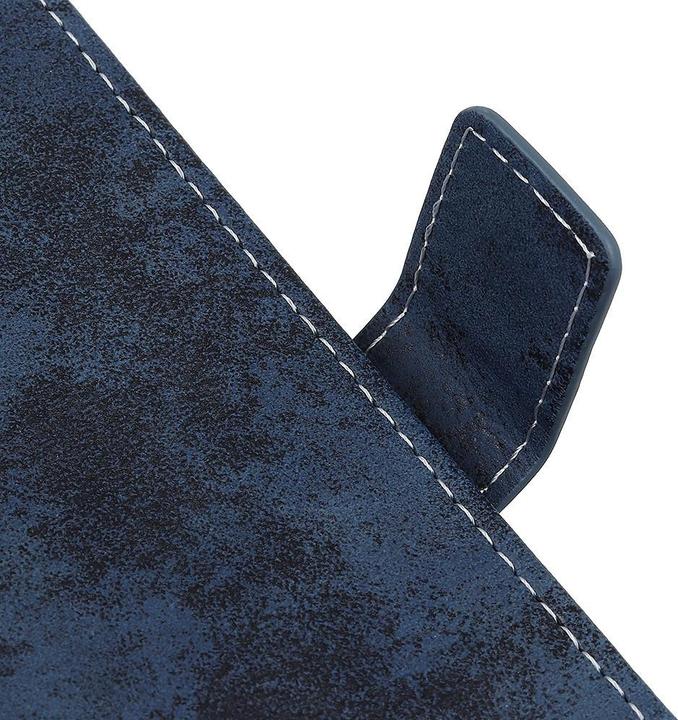 Immagine prodotto Cover-Discount Xiaomi Mi Note 10 - Custodia Vintage Suede Optics Blu Scuro (Xiaomi Mi Note 10)