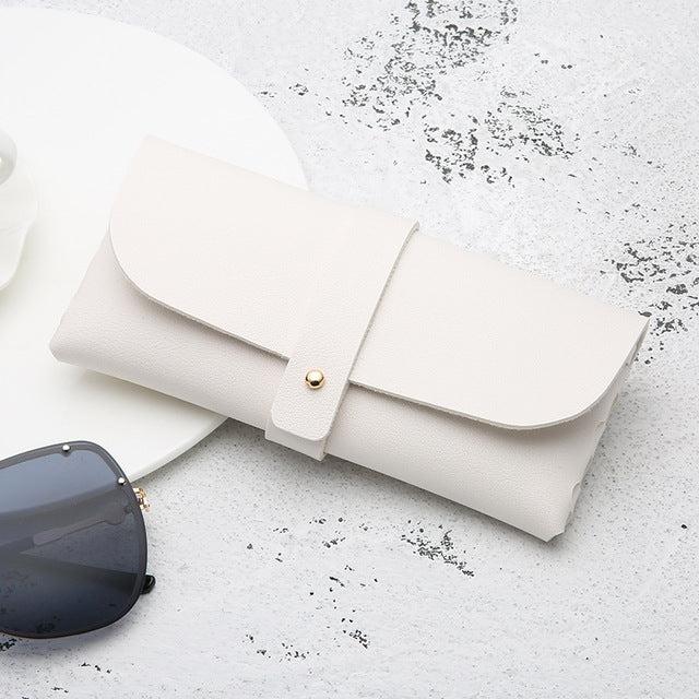 Cover-Discount Fashion glasses case XL with secure strap fastening