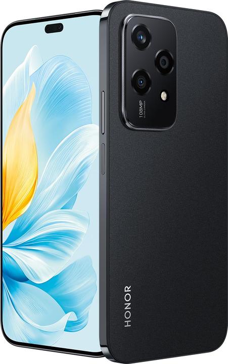 Immagine prodotto Honor 200 Lite 8+256GB nero (256 GB, Midnight Black, 6.70", Doppia SIM, 108 Mpx, 5G)