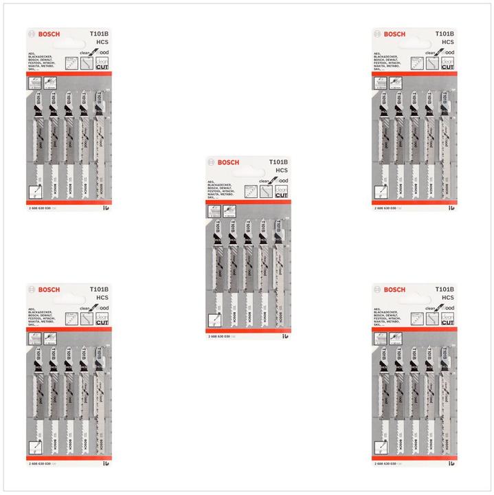 Productafbeelding Bosch Professional Zubehör Decoupeerzaagblad T 101 B, Schoon