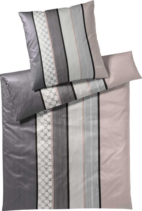 Produktbild Joop! Living Bettwäsche Cornflower Stripes deep rose (Duvetbezug, 155x220 cm (80x80 cm))