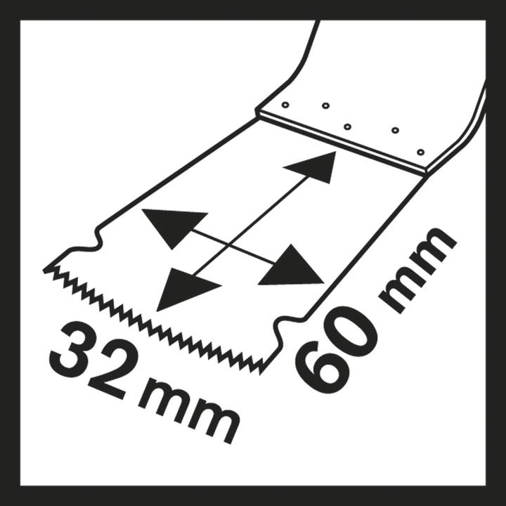 Produktbild Bosch Professional Zubehör BIM Tauchsägeblatt PAIZ 32 APB, Wood and Metal, 60 x 32 mm, 10er-Pack