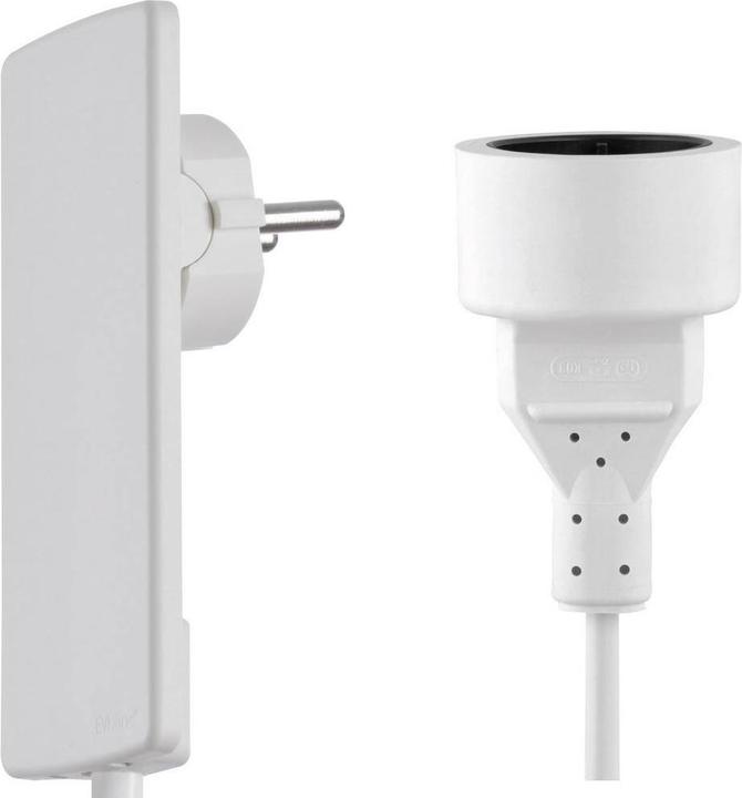 Immagine prodotto Evoline PlugFix con presa VDE 1,5m bianco (1.50 m, CEE 7/3)
