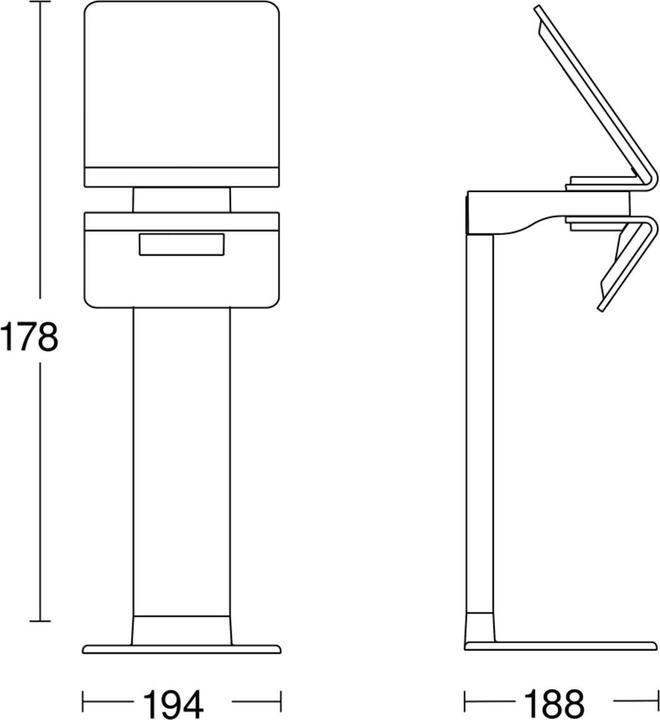 Actual product image Steinel XSolar GL-S (150 lm, IP44)