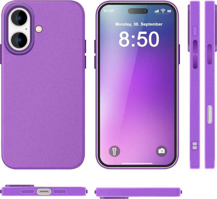 Actual product image Nalia Matt silicone cover (Apple iPhone 16)