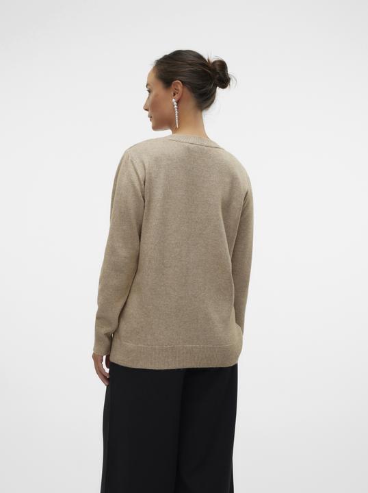 Produktbild Mamalicious Rundhals Gerippte Ärmelbündchen Pullover Gestricktes Oberteil