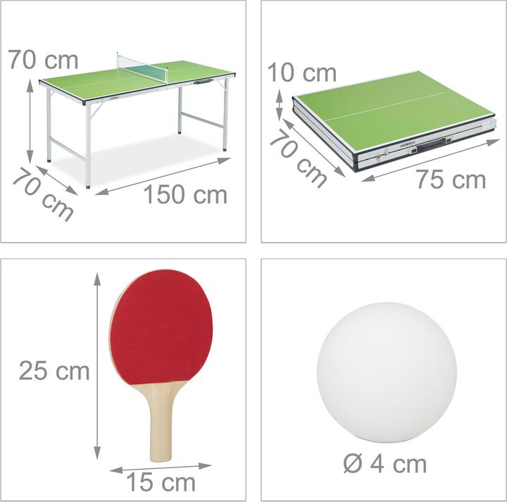 Produktbild Relaxdays Tischtennisplatte