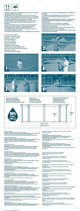Produktbild Bestway Hydrium Set (300 x 120 cm)