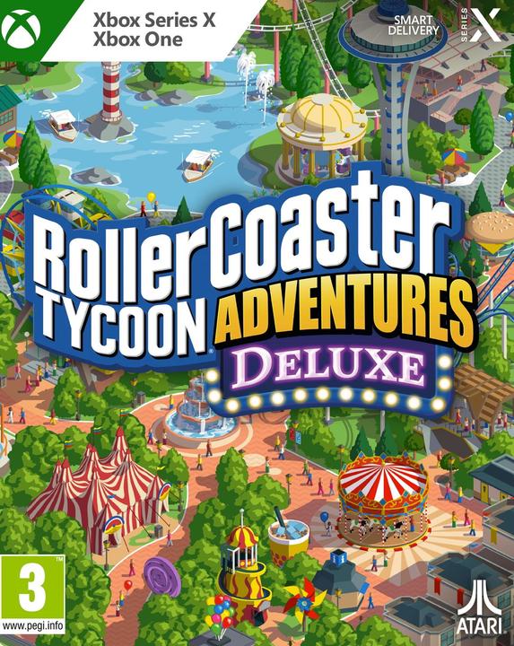 Produktbild Atari RollerCoaster Tycoon Adventures Deluxe (Xbox Series X, Xbox One S, DE)