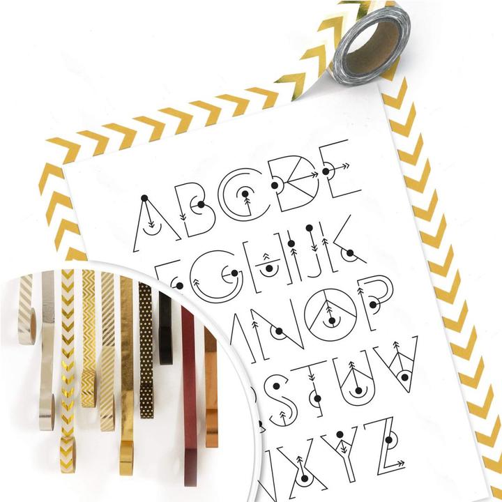 Produktbild Trenddeko Alphabet Gravity (40 x 50 cm)