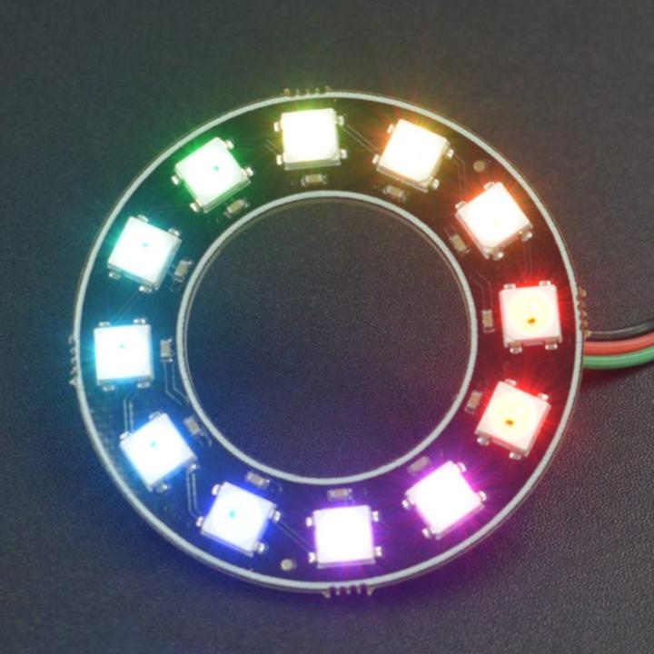 Actual product image DFRobot Neopixel Ring 12x WS2812 RGB LED