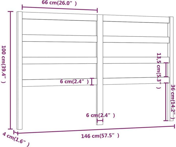 Immagine prodotto VidaXL Batsheva (146 x 4 x 100 cm)