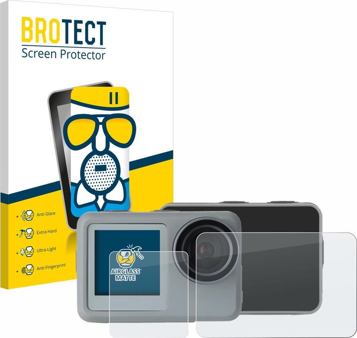 BROTECT AirGlass Panzerglasfolie Matt (Actioncam 9s Plus)