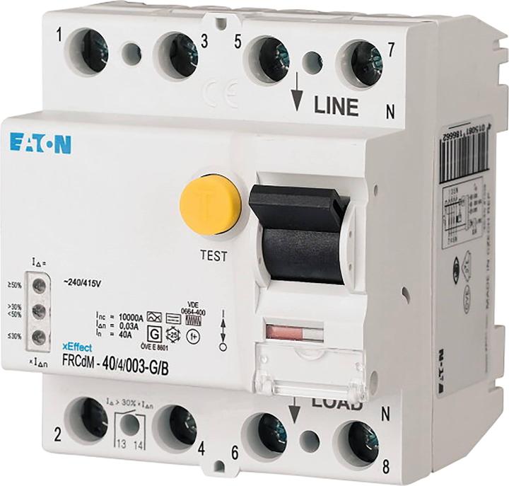 Produktbild Eaton FI-Schutzschalter allstromsensitiv 4poli