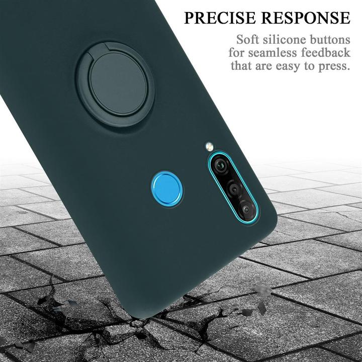 Immagine prodotto Cadorabo Custodia in silicone TPU Liquid Ring Cover (Huawei P30 Lite)