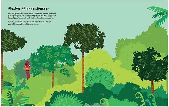Image du produit Mein Stickerbuch: Dinosaurier (Allemand, Fiona Wadden Sea, 2016)