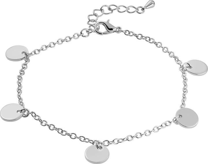 Actual product image Heideman Bracelet with circle elements polished (100% stainless steel)