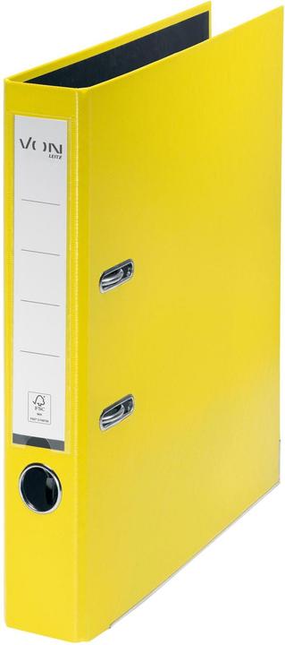 Immagine prodotto von Hallers Cartella con PP/carta, 5 cm, giallo (A4, 50 mm, 1 Pezzo/i)