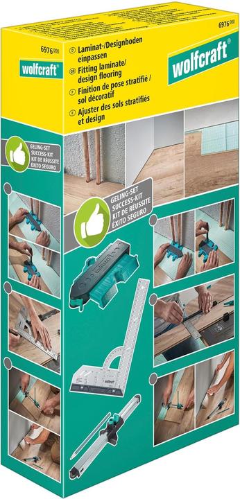 Actual product image wolfcraft wolfcraft 1 Laminat- / Designboden Einpass Set (Laying set)