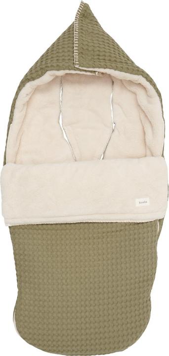 Koeka Chancelière poussette peluche Oslo moss
