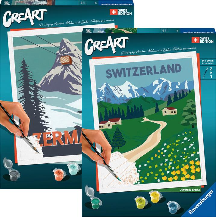 Actual product image Ravensburger CreArt Zermatt