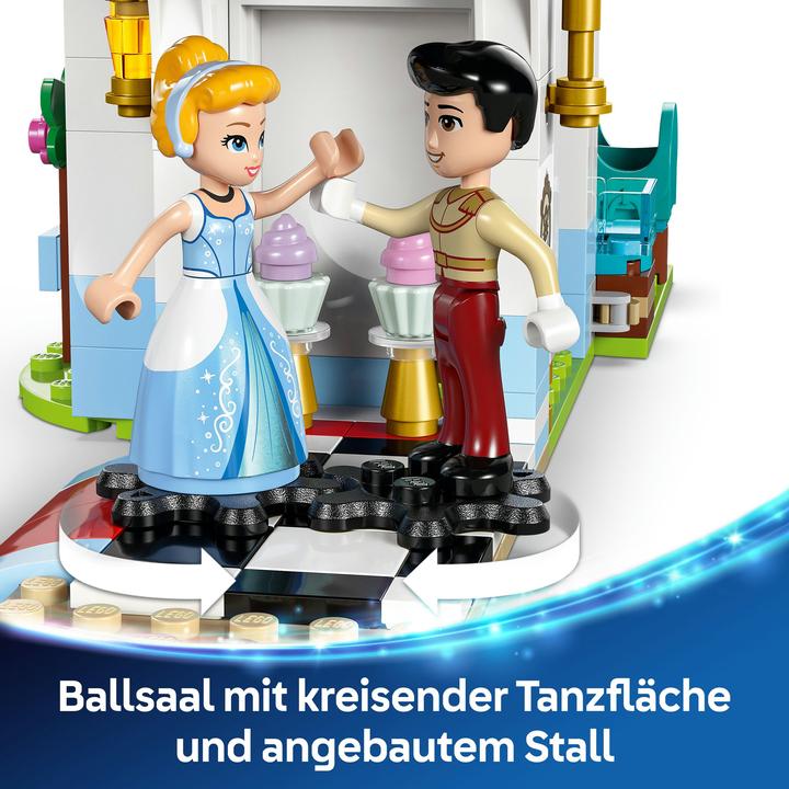 Produktbild LEGO Cinderellas Schloss und Pferdekutsche (43275, LEGO Disney)