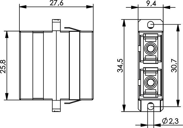Image du produit Telegärtner T-SC/APC (Raccord réseau)