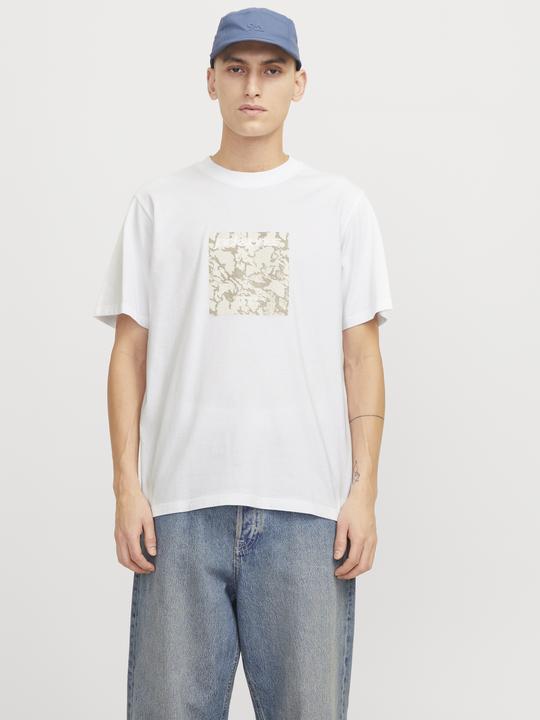Actual product image Jack & Jones Jcotarmac Camo Front Tee Ss Crew Neck Ln (XL)