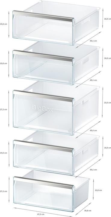 Actual product image Bosch Hausgeräte GSN51DWDP (Stand-alone, 290 l)
