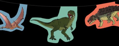 Produktbild DH-Konzept Party Deko Set Dinosaurier